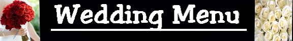 wedding Menu